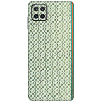 Samsung M/F/Note/Flip and C Phone Skins (All Models) - Gucci Fabric Pattern - 3D Embossed Finish (L-73) Samsung Galaxy M12