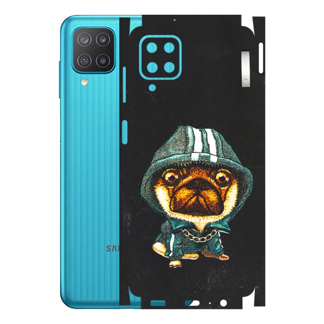 Samsung M/F/Note/Flip and C Phone Skins (All Models) - Puppy N Hoodie - 3D Embossed Finish (L-90) Samsung Galaxy M12