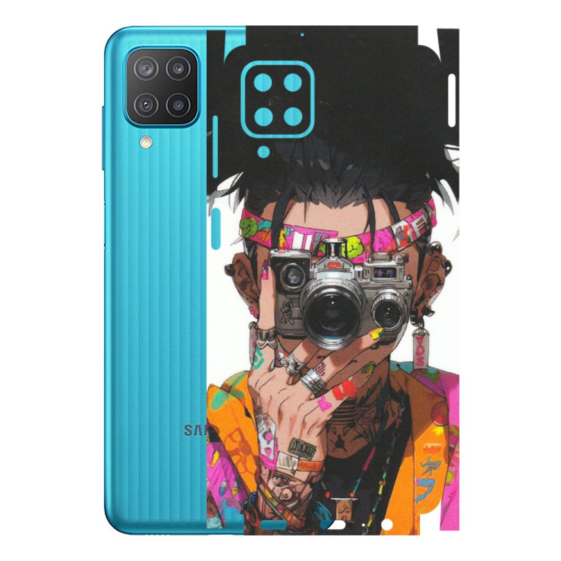 Samsung M/F/Note/Flip and C Phone Skins (All Models) - Camera Lover Girl - Matte Finish (M-09) Samsung Galaxy M12