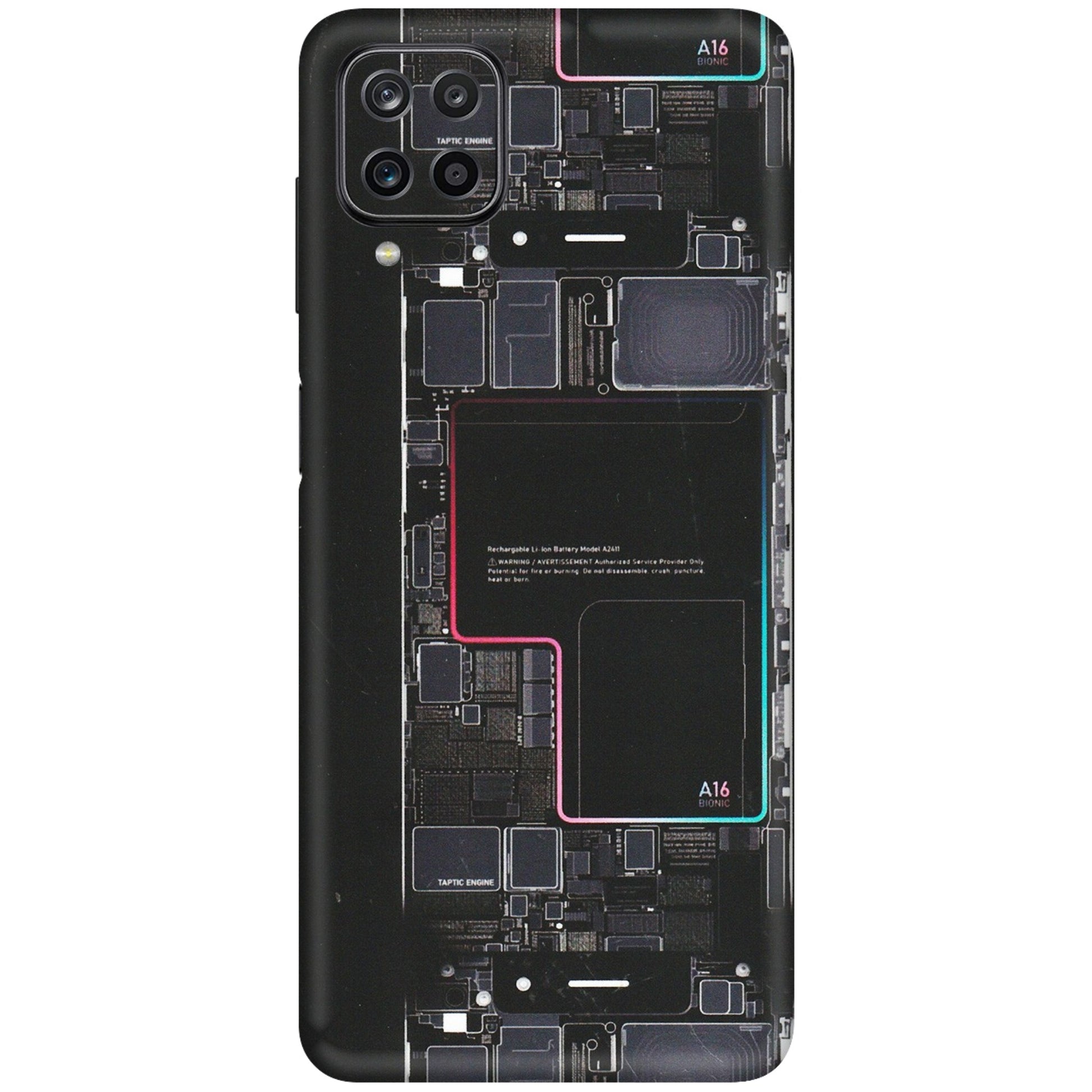 Samsung M/F/Note/Flip and C Phone Skins (All Models) - Motherboard Circuit Layout - Matte Finish (M-117) Samsung Galaxy M12