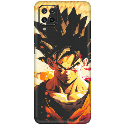Samsung M/F/Note/Flip and C Phone Skins (All Models) - Angry Goku - Matte Finish (M-12) Samsung Galaxy M12