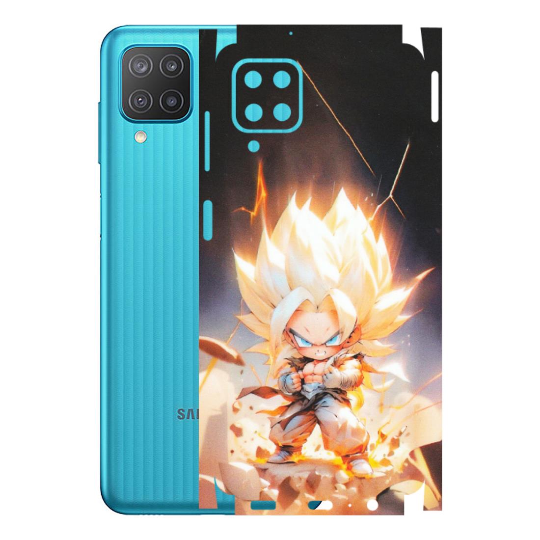 Samsung M/F/Note/Flip and C Phone Skins (All Models) - Goku Dragon Cute Anime - Matte Finish (M-131) Samsung Galaxy M12