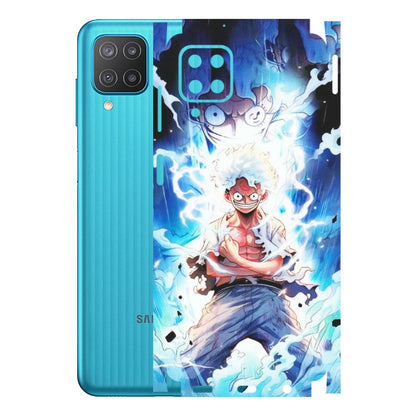 Samsung M/F/Note/Flip and C Phone Skins (All Models) - Blue Thunder Luffy Anime - Matte Finish (M-132) Samsung Galaxy M12