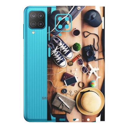 Samsung M/F/Note/Flip and C Phone Skins (All Models) - Travel Wanderlust - Matte Finish (M-133) Samsung Galaxy M12