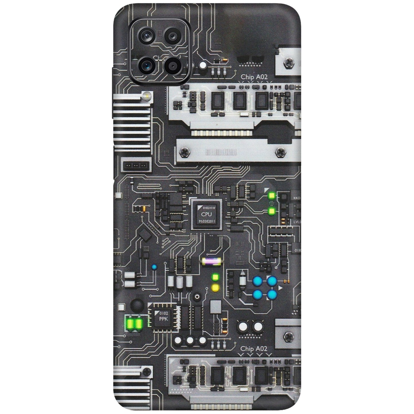 Samsung M/F/Note/Flip and C Phone Skins (All Models) - Motherboard Internals - Matte Finish (M-135) Samsung Galaxy M12