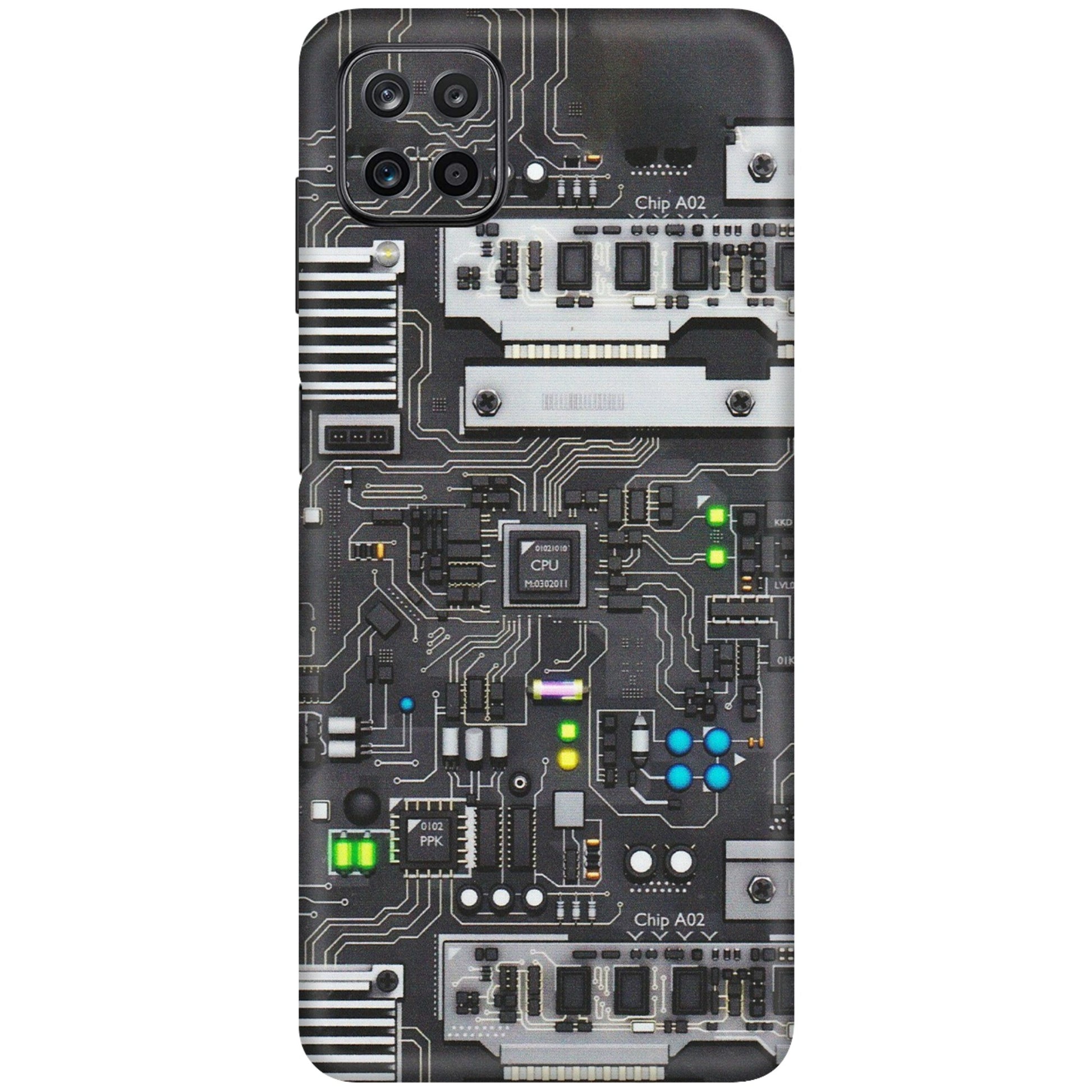 Samsung M/F/Note/Flip and C Phone Skins (All Models) - Motherboard Internals - Matte Finish (M-135) Samsung Galaxy M12