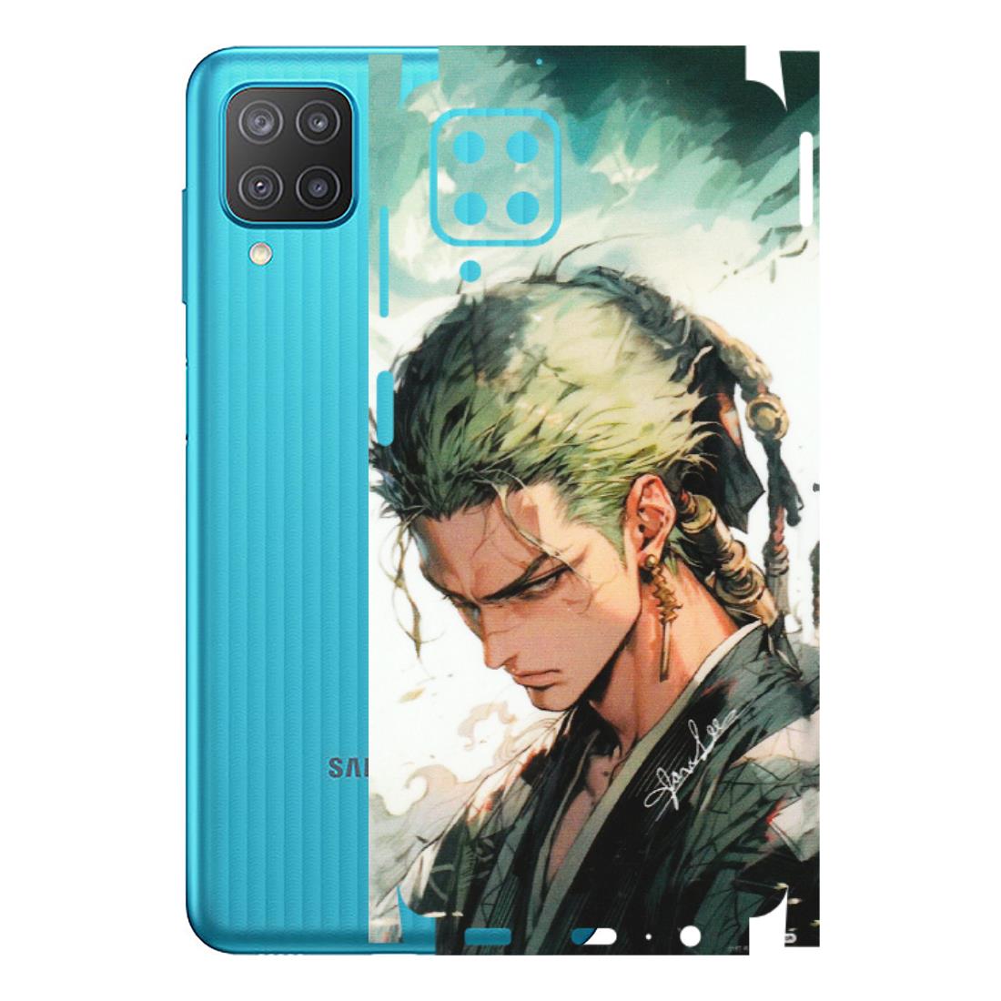 Samsung M/F/Note/Flip and C Phone Skins (All Models) - New Roronoa Zoro One Picece Anime - Matte Finish (M-140) Samsung Galaxy M12