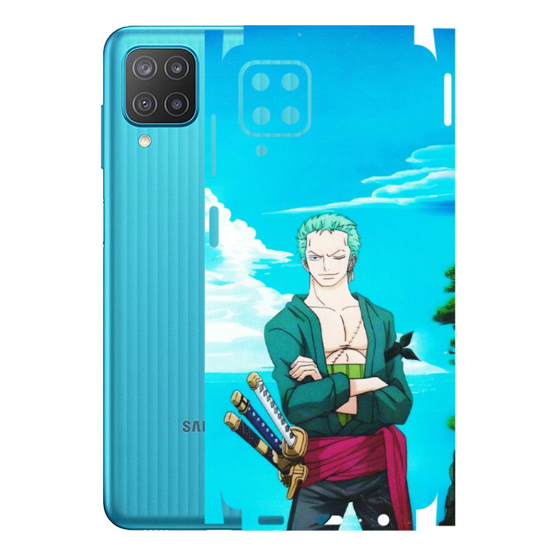 Samsung M/F/Note/Flip and C Phone Skins (All Models) - Cool Swordman Zoro Anime - Matte Finish (M-143) Samsung Galaxy M12