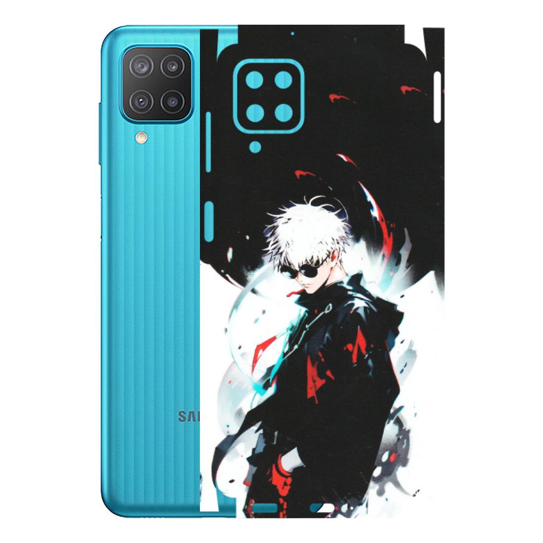 Samsung M/F/Note/Flip and C Phone Skins (All Models) - Gojo Powerful Charater Kaisen Anime - Matte Finish (M-144) Samsung Galaxy M12