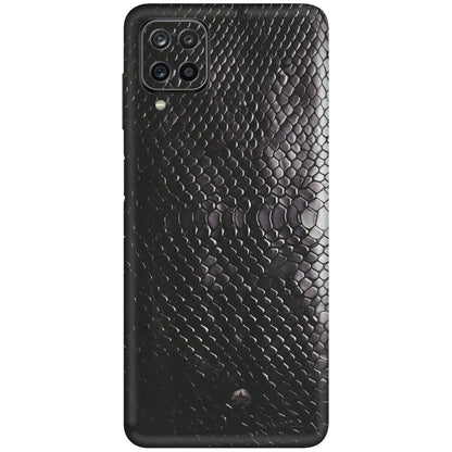 Samsung M/F/Note/Flip and C Phone Skins (All Models) - Black Snack Leather - Matte Finish (M-147) Samsung Galaxy M12