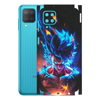 Samsung M/F/Note/Flip and C Phone Skins (All Models) - Angry Goku Dragon Ball Anime - Matte Finish (M-150) Samsung Galaxy M12