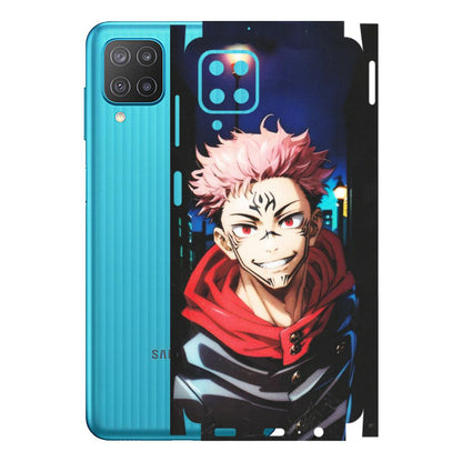Samsung M/F/Note/Flip and C Phone Skins (All Models) - Yuji Itadori Funny Face Anime - Matte Finish (M-152) Samsung Galaxy M12