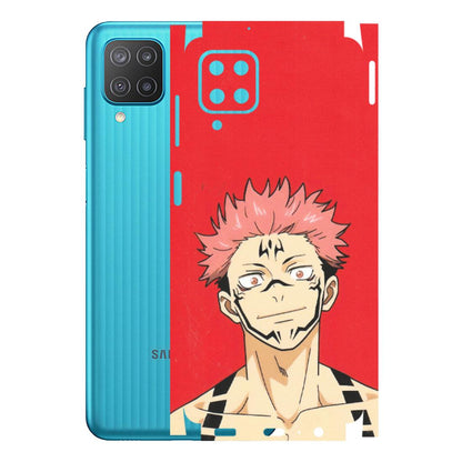 Samsung M/F/Note/Flip and C Phone Skins (All Models) - Ryomen Sukuna Fun Anime - Matte Finish (M-153) Samsung Galaxy M12