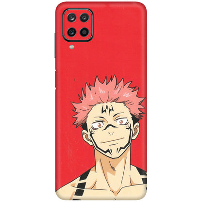 Samsung M/F/Note/Flip and C Phone Skins (All Models) - Ryomen Sukuna Fun Anime - Matte Finish (M-153) Samsung Galaxy M12