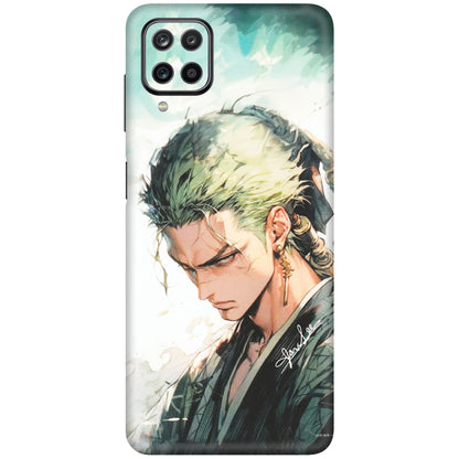 Samsung M/F/Note/Flip and C Phone Skins (All Models) - Pirate Hunter One Piece Anime - Matte Finish (M-157) Samsung Galaxy M12