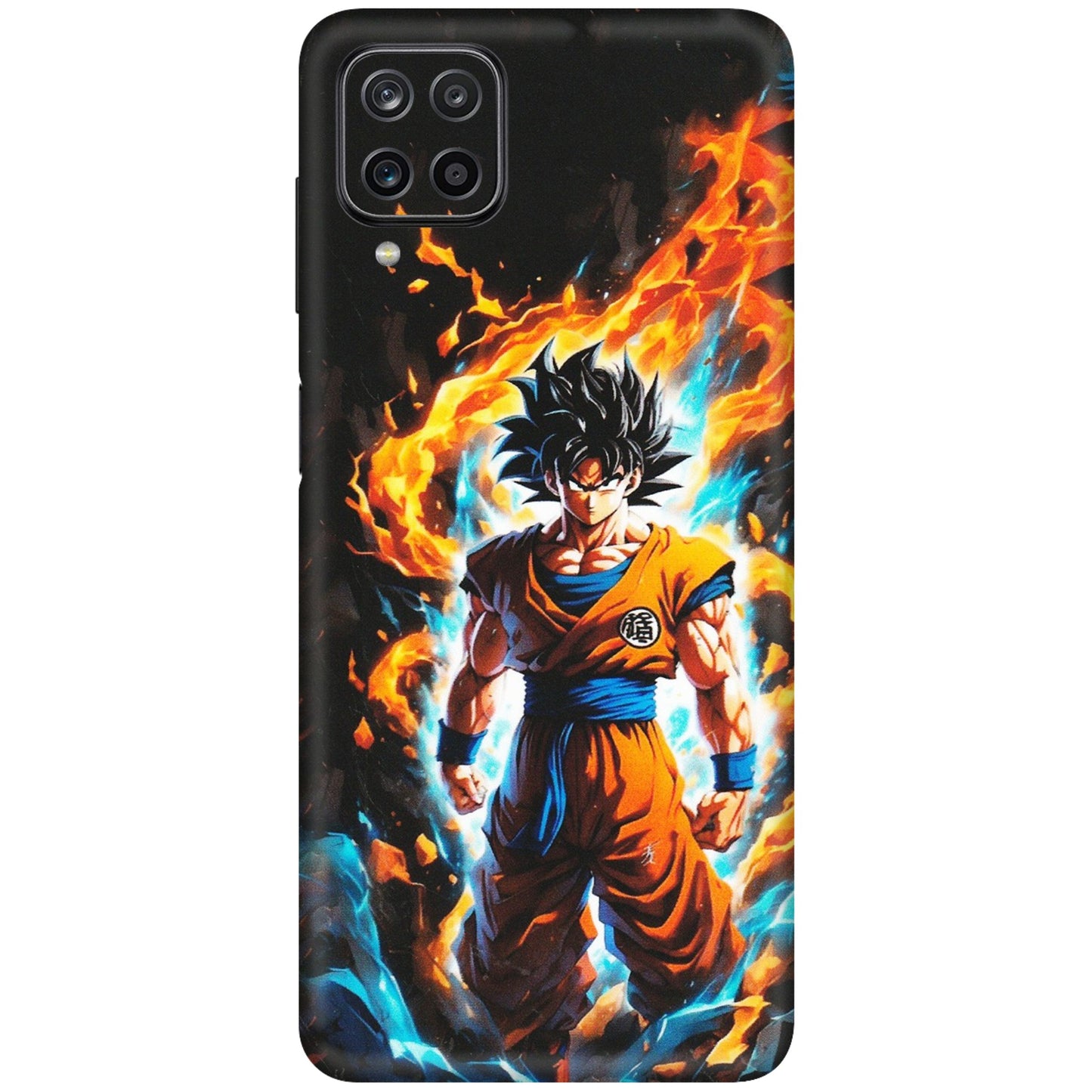 Samsung M/F/Note/Flip and C Phone Skins (All Models) - Goku Transformation Anime - Matte Finish (M-159) Samsung Galaxy M12