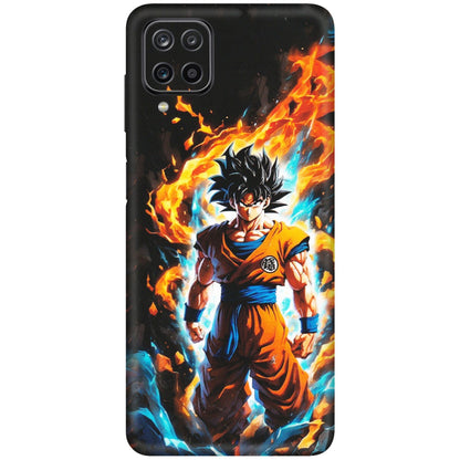 Samsung M/F/Note/Flip and C Phone Skins (All Models) - Goku Transformation Anime - Matte Finish (M-159) Samsung Galaxy M12