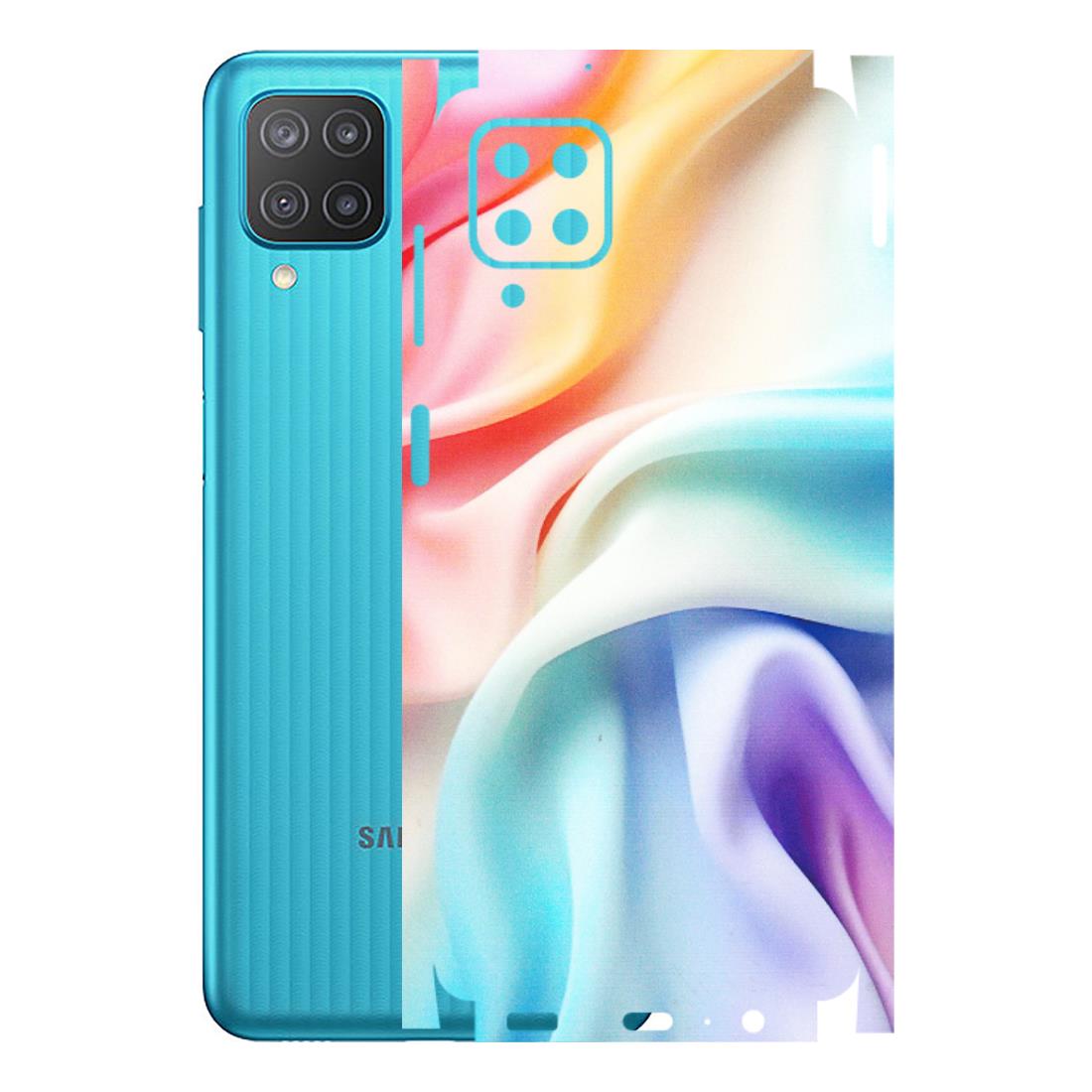Samsung M/F/Note/Flip and C Phone Skins (All Models) - Colourful Silk Cloth - Matte Finish (M-165) Samsung Galaxy M12