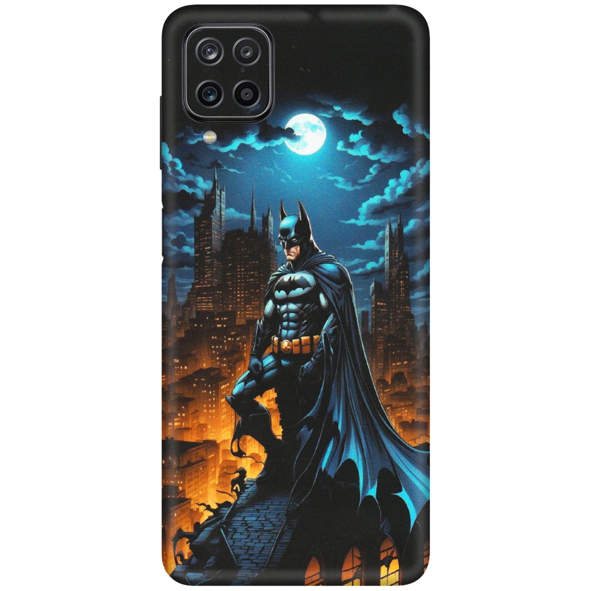 Samsung M/F/Note/Flip and C Phone Skins (All Models) - Batman Arkham City - Matte Finish (M-01) Samsung Galaxy M12
