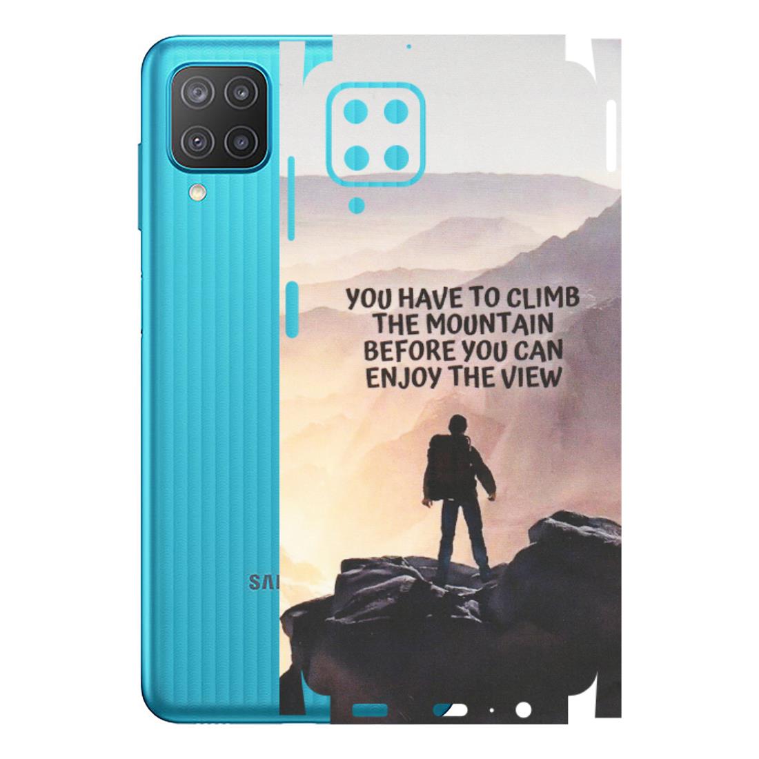 Samsung M/F/Note/Flip and C Phone Skins (All Models) - Motivational Hiking Mountain - Matte Finish (M-28) Samsung Galaxy M12
