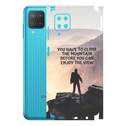 Samsung M/F/Note/Flip and C Phone Skins (All Models) - Motivational Hiking Mountain - Matte Finish (M-28) Samsung Galaxy M12