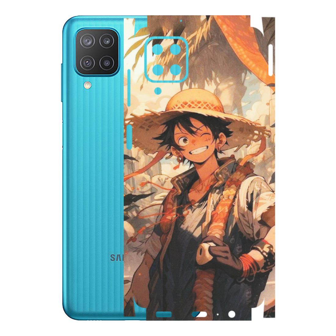 Samsung M/F/Note/Flip and C Phone Skins (All Models) - Anime Character Smile - Matte Finish (M-33) Samsung Galaxy M12