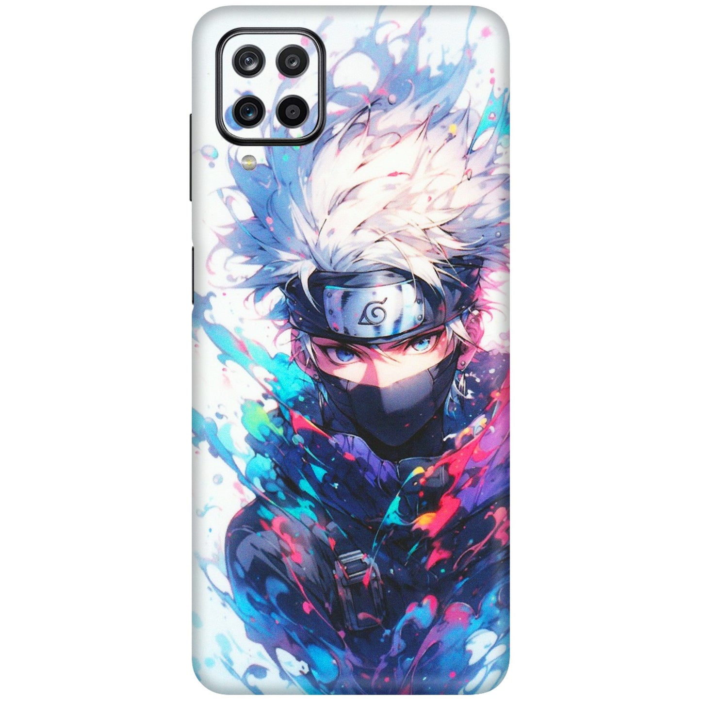 Samsung M/F/Note/Flip and C Phone Skins (All Models) - Naruto Face Mask - Matte Finish (M-03) Samsung Galaxy M12