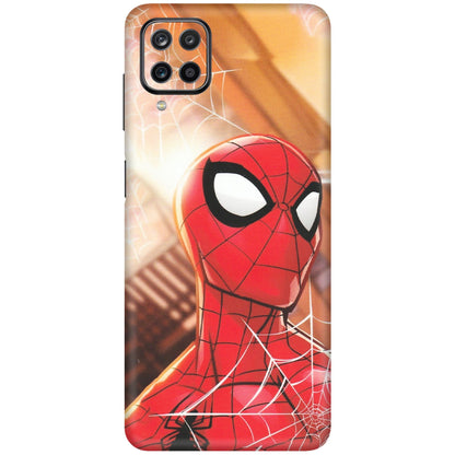 Samsung M/F/Note/Flip and C Phone Skins (All Models) - Spiderman Face New - Matte Finish (M-41) Samsung Galaxy M12