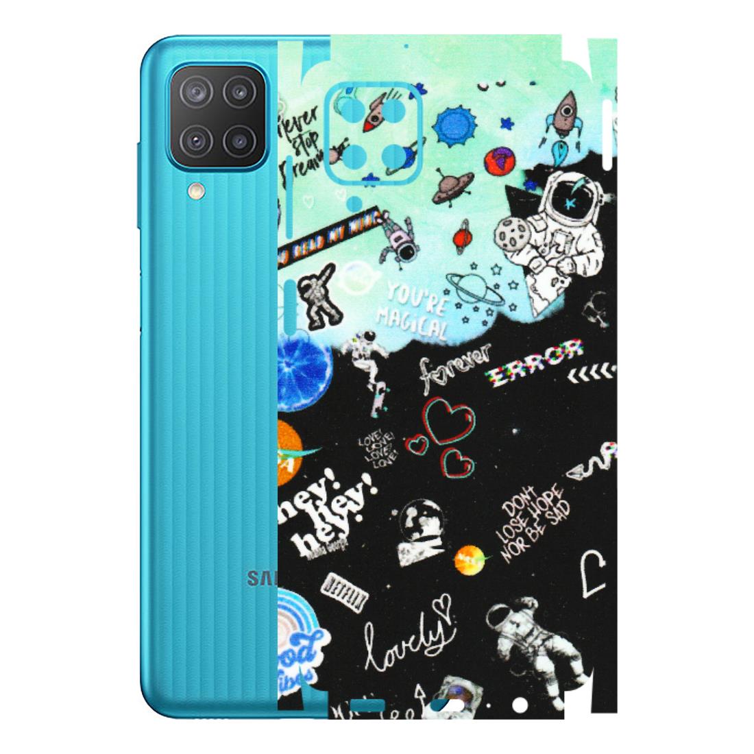 Samsung M/F/Note/Flip and C Phone Skins (All Models) - Living In A Space Dream - Matte Finish (M-46) Samsung Galaxy M12