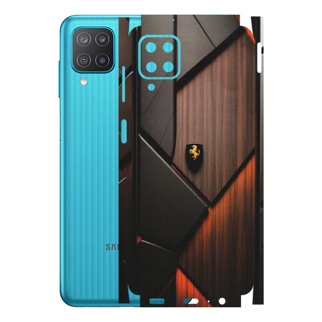 Samsung M/F/Note/Flip and C Phone Skins (All Models) - Lambo Beauty Wood Pattern Sober - Matte Finish (M-51) Samsung Galaxy M12