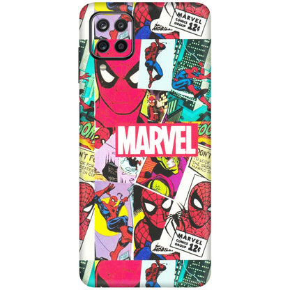 Samsung M/F/Note/Flip and C Phone Skins (All Models) - Marvel Comic Spiderman Grafitti - Matte Finish (M-72) Samsung Galaxy M12