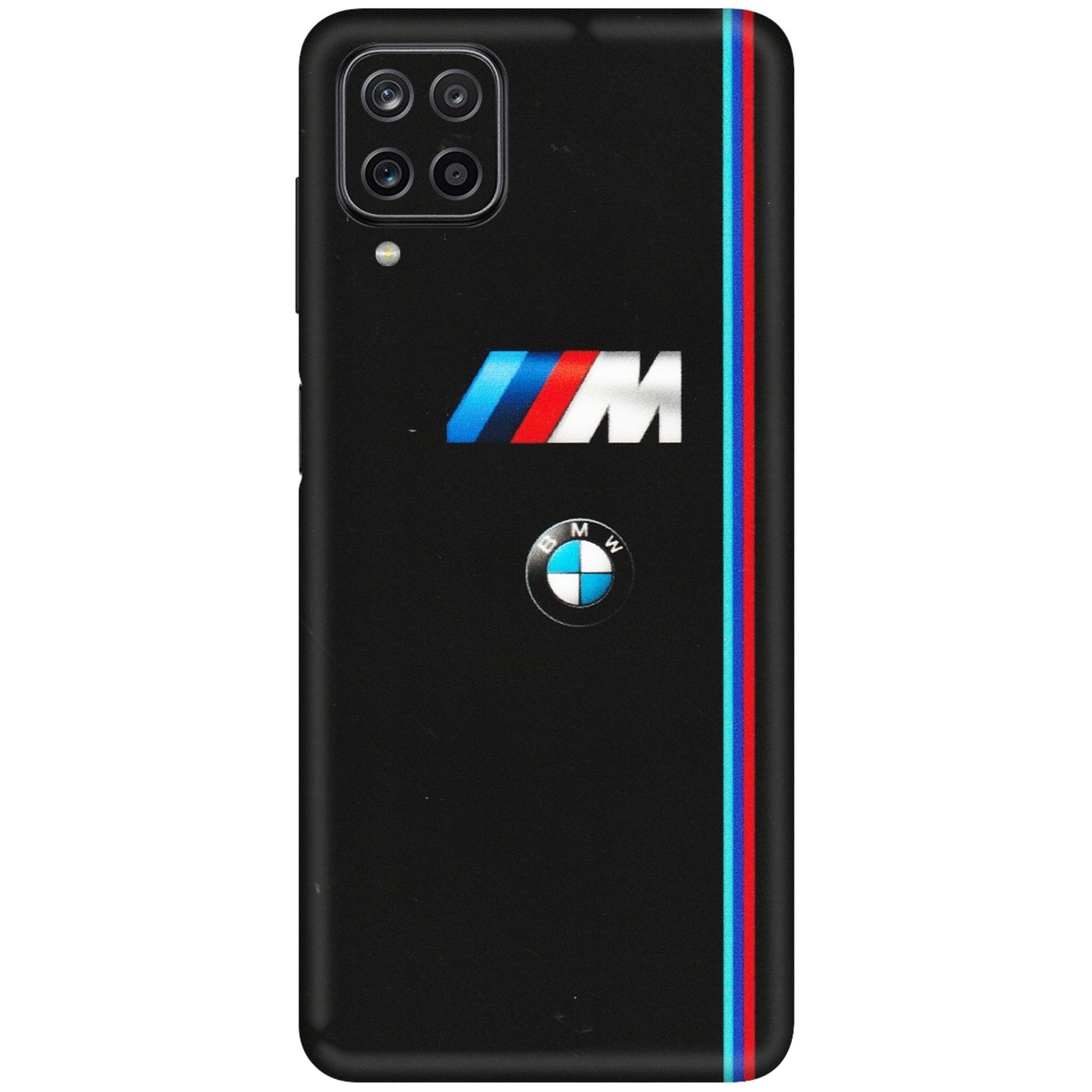 Samsung M/F/Note/Flip and C Phone Skins (All Models) - Styling With Black BMW - Matte Finish (M-74) Samsung Galaxy M12