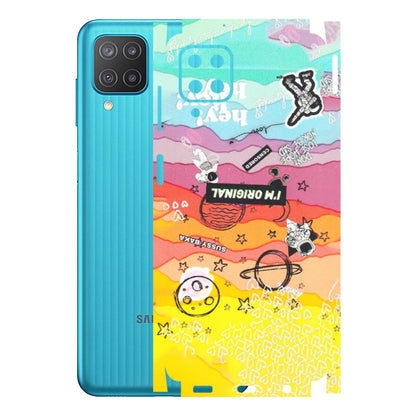 Samsung M/F/Note/Flip and C Phone Skins (All Models) - The Original Astronaut - Matte Finish (M-79) Samsung Galaxy M12