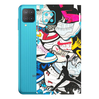 Samsung M/F/Note/Flip and C Phone Skins (All Models) - Jordan Sneakers Fan - Matte Finish (M-80) Samsung Galaxy M12