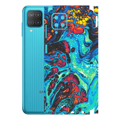 Samsung M/F/Note/Flip and C Phone Skins (All Models) - Majestic Galactic Marbel - Matte Finish (M-85) Samsung Galaxy M12