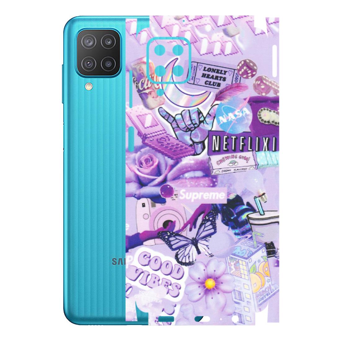 Samsung M/F/Note/Flip and C Phone Skins (All Models) - Supreme Purple Magic - Matte Finish (M-88) Samsung Galaxy M12