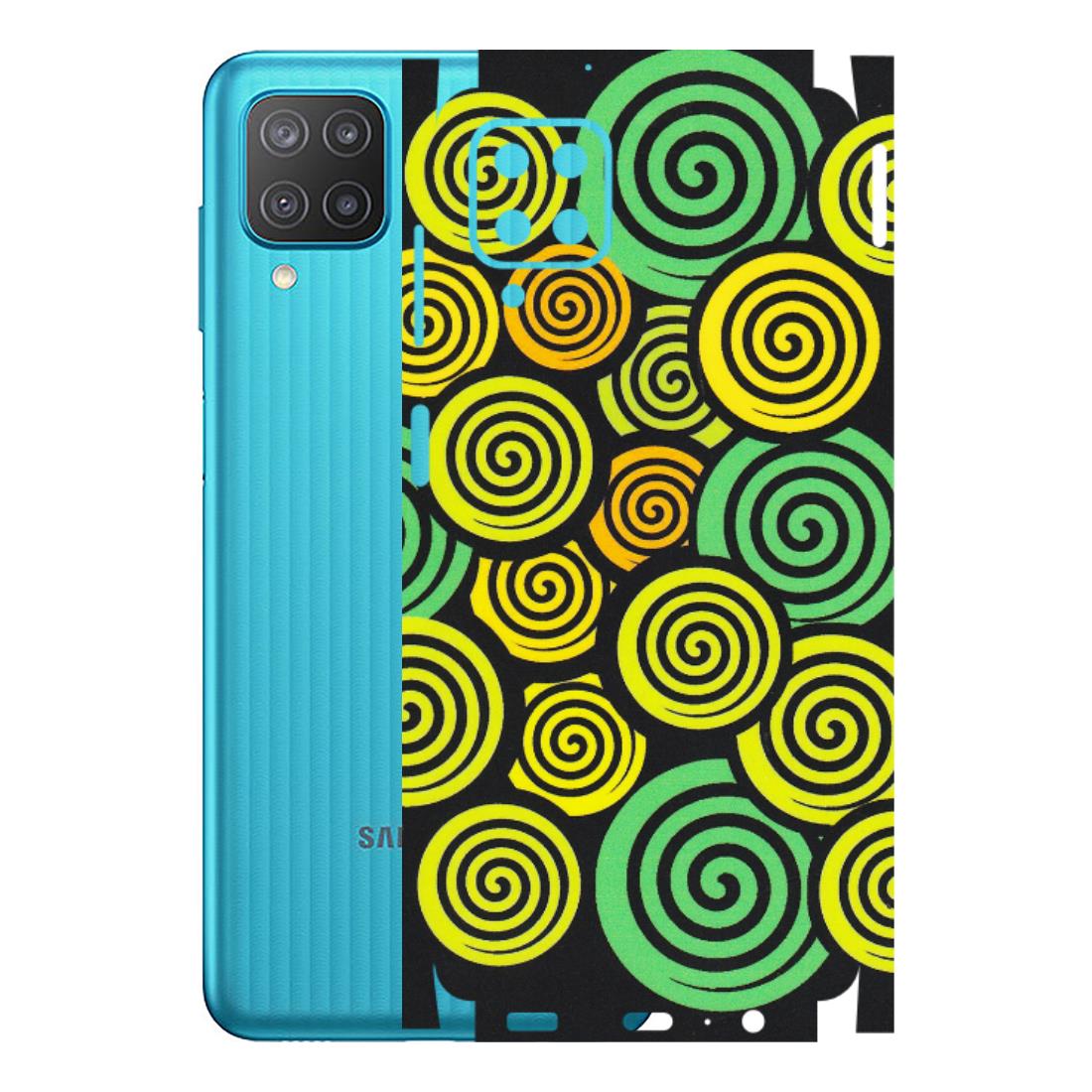 Samsung M/F/Note/Flip and C Phone Skins (All Models) - Crazy Spiral - Matte Finish (M-91) Samsung Galaxy M12