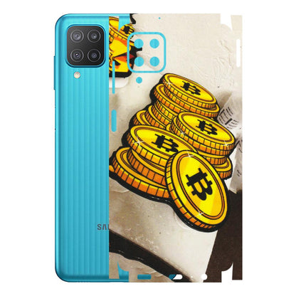 Samsung M/F/Note/Flip and C Phone Skins (All Models) - Billionaire Bitcoin Collection - Matte Finish (M-92) Samsung Galaxy M12
