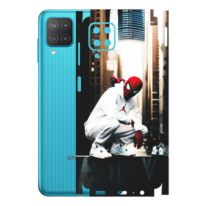Samsung M/F/Note/Flip and C Phone Skins (All Models) - Sportsman Spider Man - Matte Finish (M-94) Samsung Galaxy M12