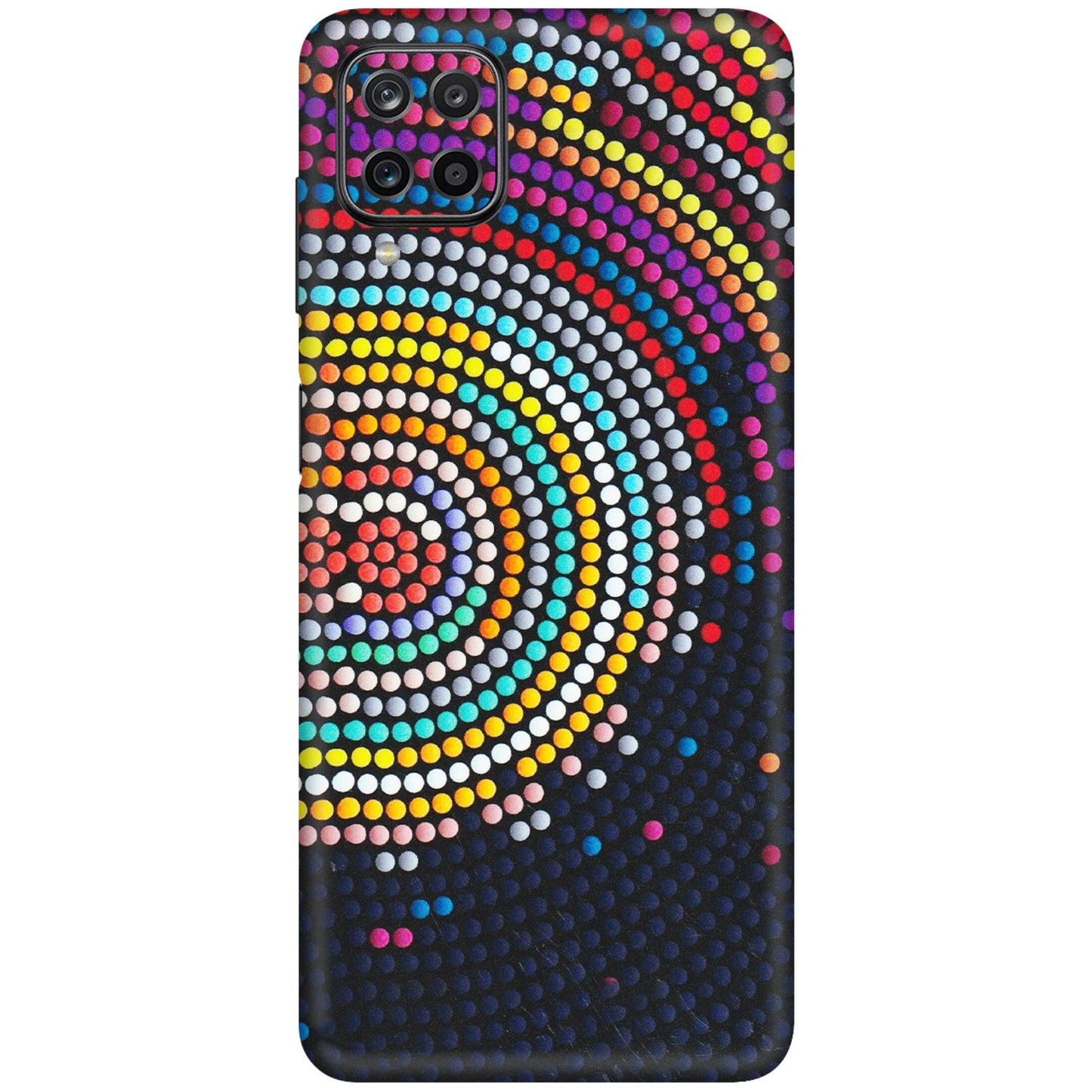 Samsung M/F/Note/Flip and C Phone Skins (All Models) - Rainbow Dot Mandala - Matte Finish (M-97) Samsung Galaxy M12