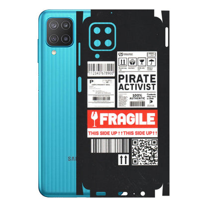 Samsung M/F/Note/Flip and C Phone Skins (All Models) - Handle With Care - Matte Finish (M-99) Samsung Galaxy M12