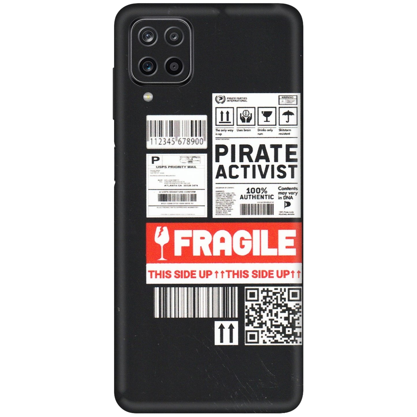 Samsung M/F/Note/Flip and C Phone Skins (All Models) - Handle With Care - Matte Finish (M-99) Samsung Galaxy M12