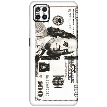 Samsung M/F/Note/Flip and C Phone Skins (All Models) - 100 Dollar Currency - Transparent Finish (T-01) Samsung Galaxy M12