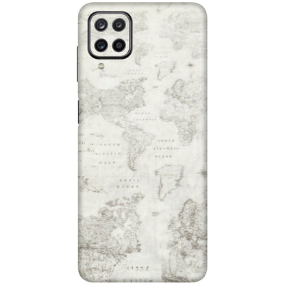 Samsung M/F/Note/Flip and C Phone Skins (All Models) - World Travel Map - Transparent Finish (T-04) Samsung Galaxy M12