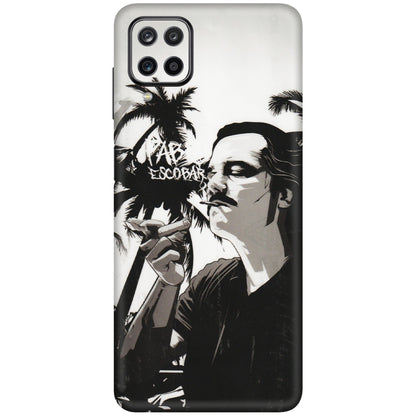Samsung M/F/Note/Flip and C Phone Skins (All Models) - Pab Escobar - Transparent Finish (T-05) Samsung Galaxy M12