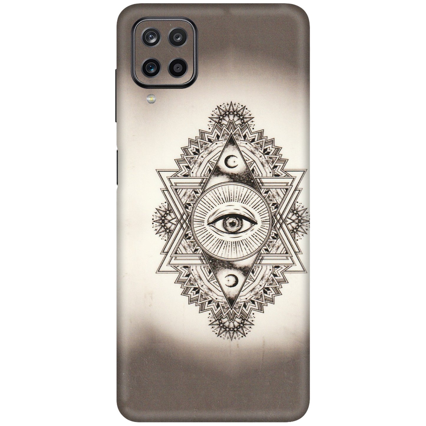 Samsung M/F/Note/Flip and C Phone Skins (All Models) - Illuminati Great Eye - Transparent Finish (T-14) Samsung Galaxy M12