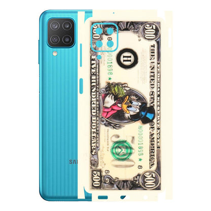 Samsung M/F/Note/Flip and C Phone Skins (All Models) - Five Hundred Dollar Duck - Transparent Finish (T-15) Samsung Galaxy M12