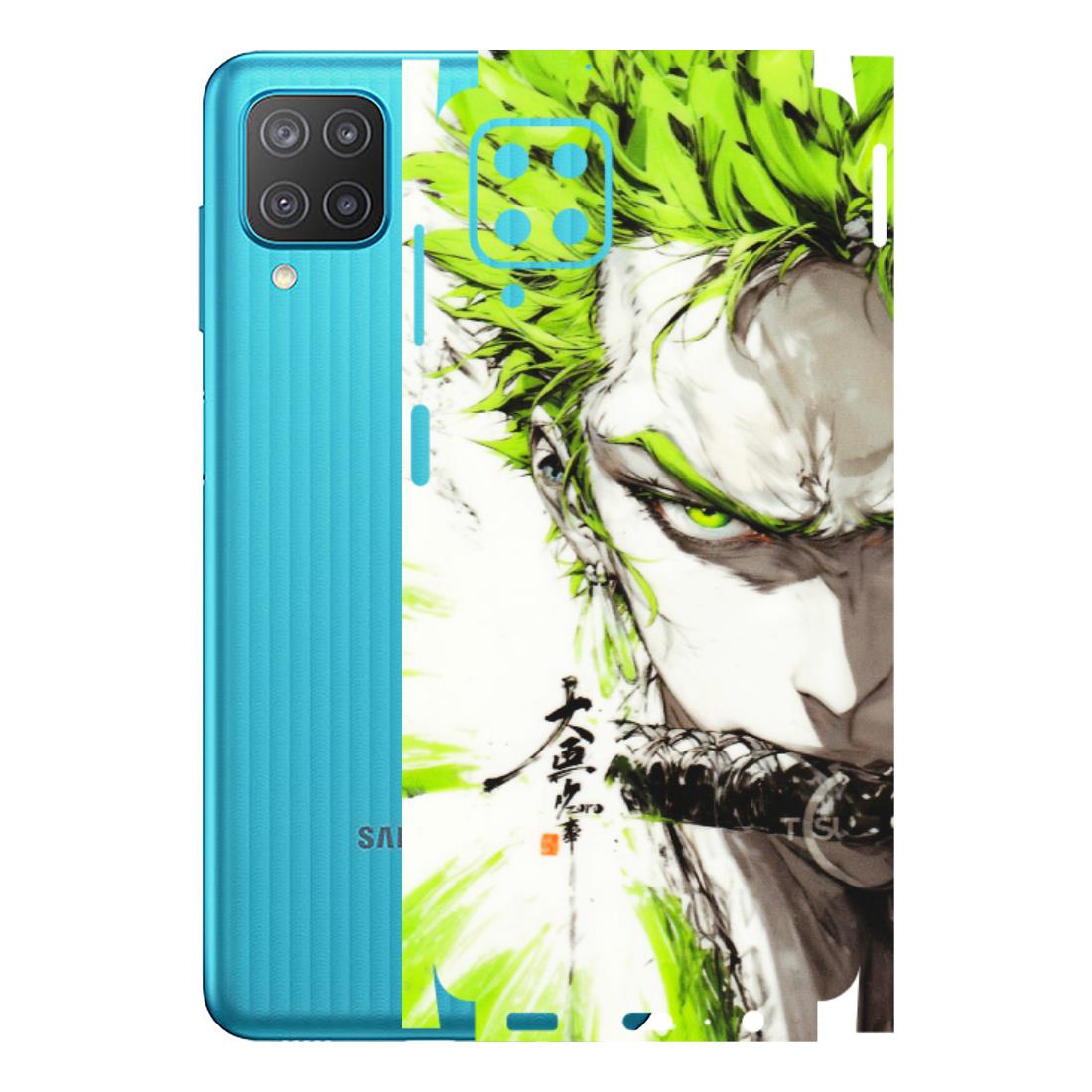Samsung M/F/Note/Flip and C Phone Skins (All Models) - Roro Taku Anime - Transparent Finish (T-18) Samsung Galaxy M12