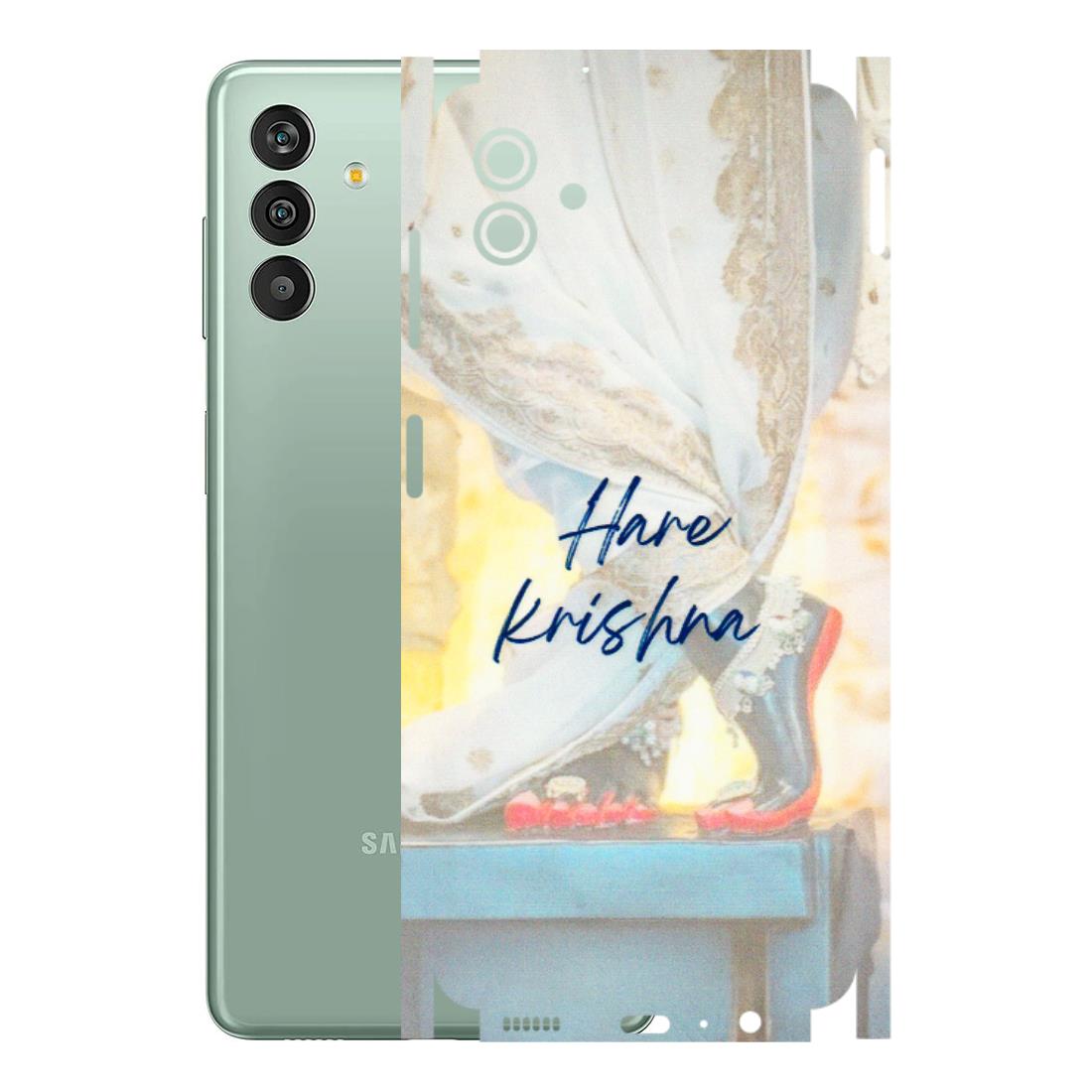 Samsung M/F/Note/Flip and C Phone Skins (All Models) - Hare Krishna - 3D Embossed Finish (L-03) Samsung Galaxy M13 (5G)