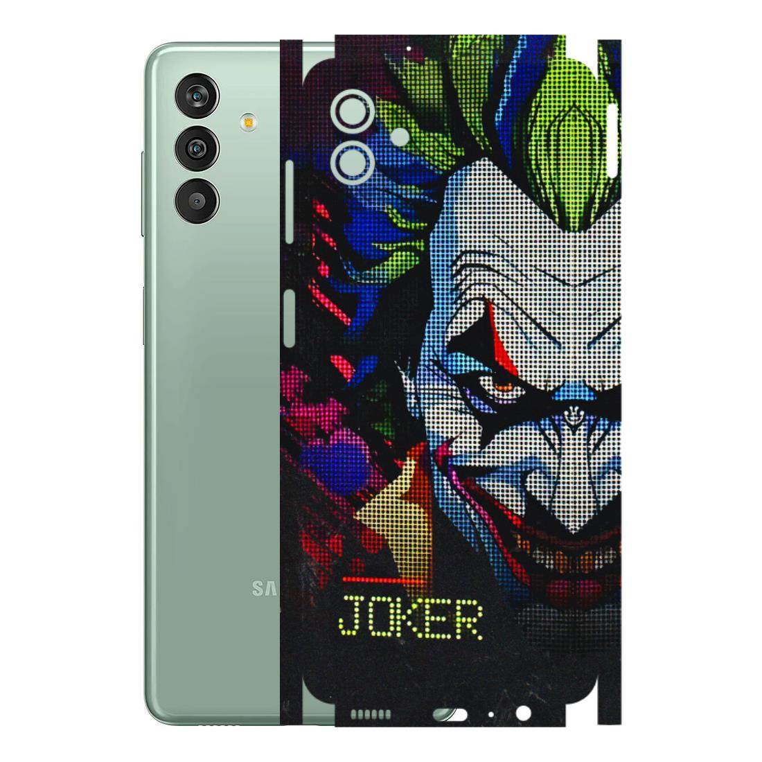 Samsung M/F/Note/Flip and C Phone Skins (All Models) - Joker Dot Matrix - 3D Embossed Finish (L-08) Samsung Galaxy M13 (5G)